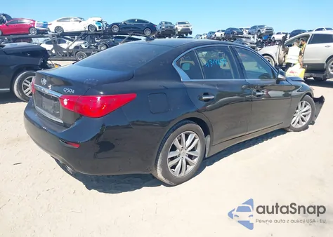 2014 Infiniti Q50 из США, поврежденный, VIN JN1BV7APXEM677624